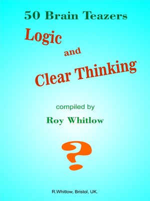 cover image of Logic and Clear Thinking